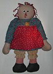 Primitive Doll - Raggedy Ann - BF-124-04