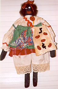 Primitive Black Doll - Ruby